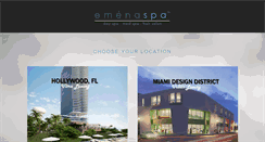 Desktop Screenshot of emenaspa.com
