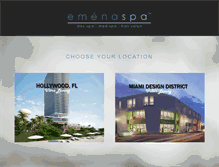 Tablet Screenshot of emenaspa.com
